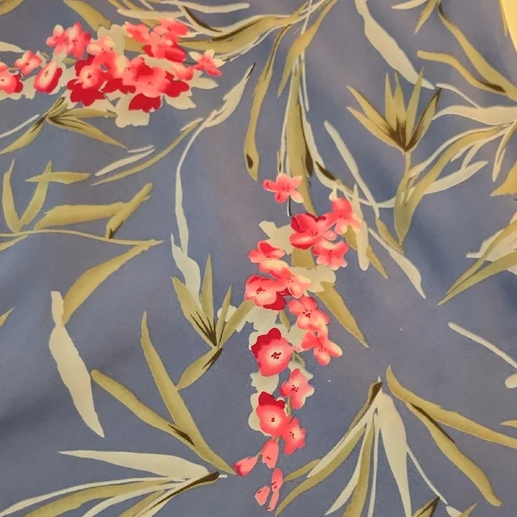 Ronni Nicole - Blue And Pink Floral Dress Women's Size 10 - Picture 7 of 8